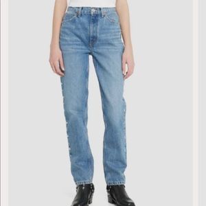 NWT REDone 70s straight Moonstud jeans